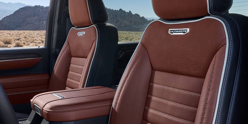 Premium Leather Seating Comfort